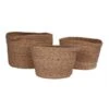Rieten Mand - Set Van 3 Stuks
