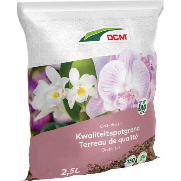 DCM Bio Potgrond Met Schors Orchideeën - 2,5 Liter 1 DCM Bio Potgrond Met Schors Orchideeën - 2,5 Liter