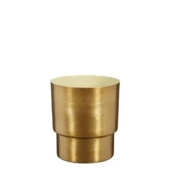 Ivan Bloempot Goud/groen - Ø 17 × 18,5 Cm