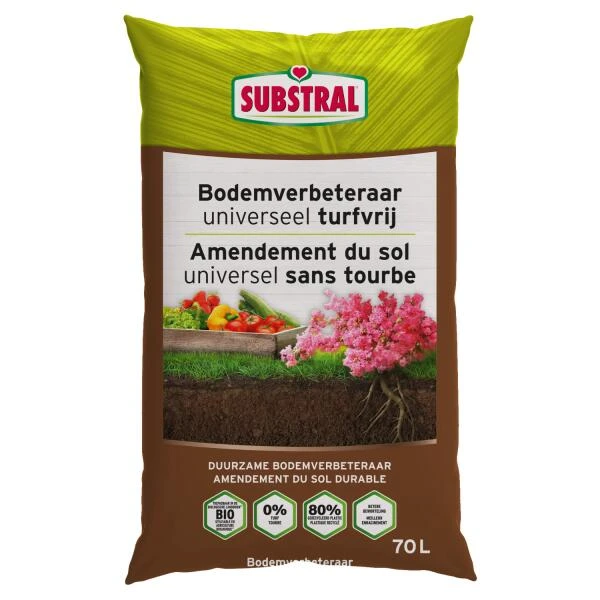 Substral Bodemverbeteraar Universeel Turfvrij - 70 L 1 Substral Bodemverbeteraar Universeel Turfvrij - 70 L