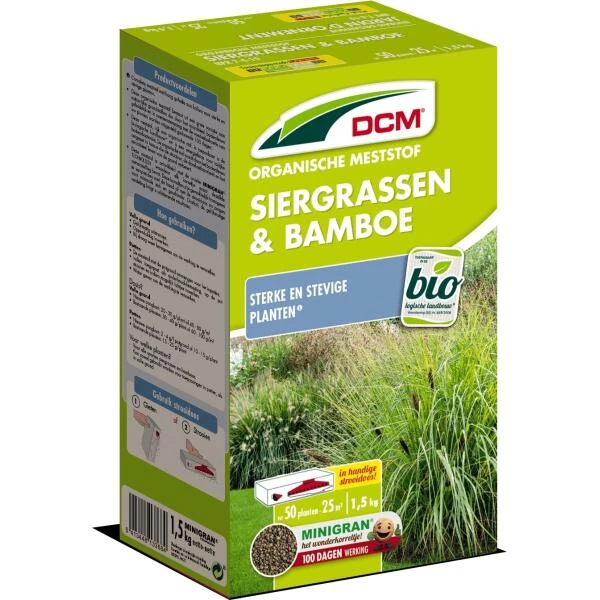 Bamboe En Siergrassenmest DCM 1,5 Kg 1 Bamboe En Siergrassenmest DCM 1,5 Kg