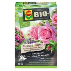 Compo BIO Meststof Met Schapenwol - Rozen En Bloeiende Planten 3,5 Kg