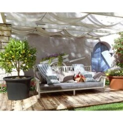 Bloempot Venezia 70 Cm - Antraciet -Ecopots Tuingereedschap Verkoop bloempot venezia 70 cm antraciet 1610630510 2 600