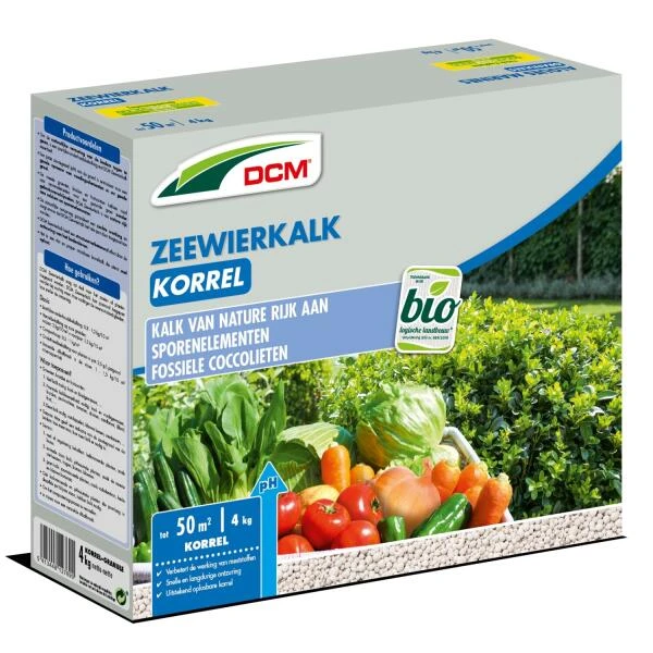 DCM Zeewierkalk Korrel 4 Kg 1 DCM Zeewierkalk Korrel 4 Kg