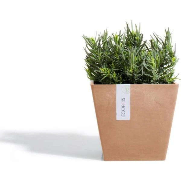 ECOPOTS Rotterdam - Terracotta 40 Cm 2 ECOPOTS Rotterdam - Terracotta 40 Cm - Afbeelding 2