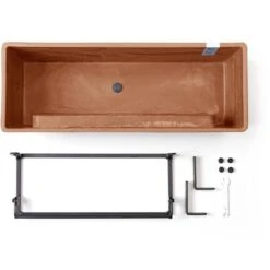 ECOPOTS Bruges Hanging - Terracotta 55 Cm -Ecopots Tuingereedschap Verkoop ecopots bruges hanging terracotta 55 cm 1678284435 3 600