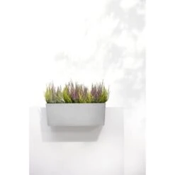 ECOPOTS Bruges Hanging - Witgrijs 55 Cm -Ecopots Tuingereedschap Verkoop ecopots bruges hanging witgrijs 55 cm cm 1678284058 4 600