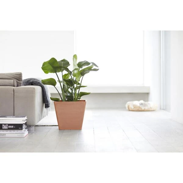 ECOPOTS Rotterdam - Terracotta 40 Cm 3 ECOPOTS Rotterdam - Terracotta 40 Cm - Afbeelding 3