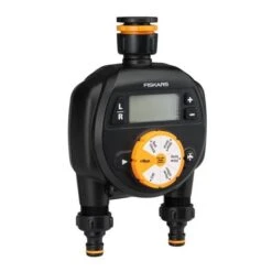 Fiskars Watertimer Digitaal Met Dubbele Uitlaat