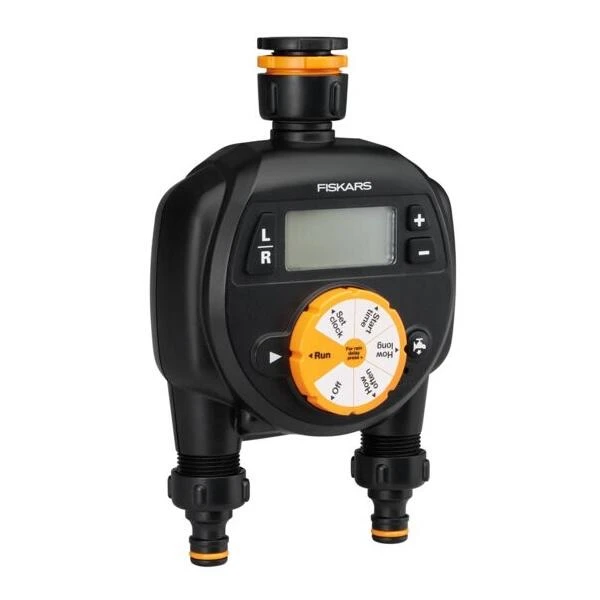 Fiskars Watertimer Digitaal Met Dubbele Uitlaat 1 Fiskars Watertimer Digitaal Met Dubbele Uitlaat