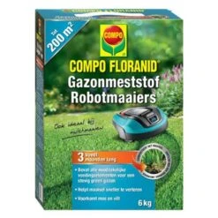 Compo 1 + 1 Gratis - Gazonmeststof Robot- En Mulchmaaiers - 6 Kg
