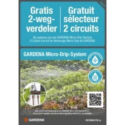 Gardena Micro-drip-bewatering Moestuin/bloembed - 60 M² -Ecopots Tuingereedschap Verkoop microdripbewatering 60 m 1684150347 1 600