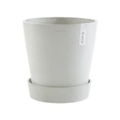 ECOPOTS Amsterdam Onderschotel Op Wielen - Witgrijs Ø 41,60 Cm -Ecopots Tuingereedschap Verkoop onderschotel amsterdam wheels witgrijs 50 cm 1594027269 3 600