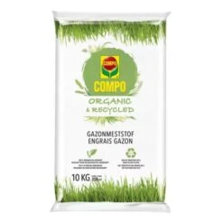 Compo Organic & Recycled Gazonmeststof - 10 Kg