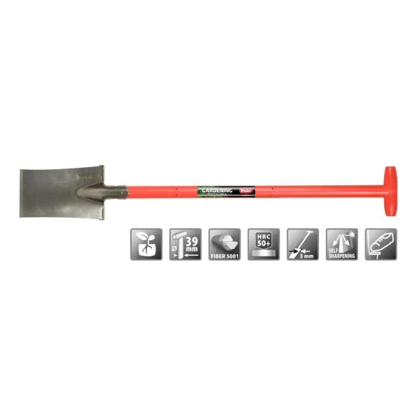 Professionele Spade 320/160/3 2v T-ST Fibersteel 95 Cm - Polet 1 Professionele Spade 320/160/3 2v T-ST Fibersteel 95 Cm - Polet