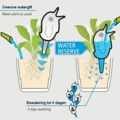 Gietsysteem Potplanten Vogeltje Oranje - 220 Ml -Ecopots Tuingereedschap Verkoop watervogel oranje 220 ml 1484055422 3 600