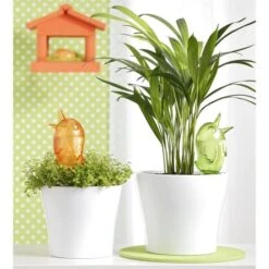 Gietsysteem Potplanten Vogeltje Oranje - 220 Ml -Ecopots Tuingereedschap Verkoop watervogel oranje 220 ml 1537795481 1 600
