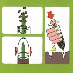 Zaaihulp Doseermachientje - Precisie Zaaitoestel -Ecopots Tuingereedschap Verkoop zaaihulp doseermachienje 1497618188 1 600